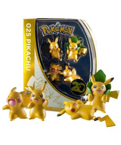 Pokemon Pack De 4 Pikachus 25 Aniversario S2