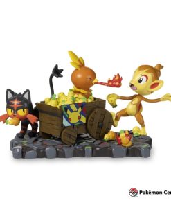 Alternative view of Desfile de celebracion de Pokemon Torchic Chimchar Litten