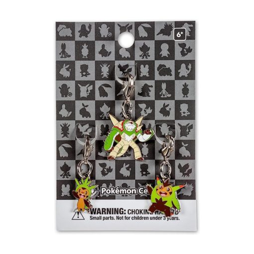 LLAVERO COLGANTE CHESPIN QUILLADIN CHESNAUGHT POKEMON CENTER - Imagen 2