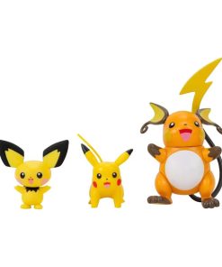 Alternative view of Pokemon Select Raichu Pikachu Pichu