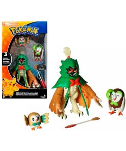 Pokemon Set Decidueye Dartrix & Rowlet Tomy