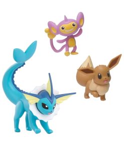 Alternative view of Pokemon Battle Figure Set De 3 – Vaporeon + Eevee + Aipom