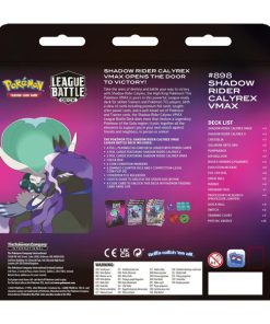 Alternative view of Pokemon TCG Shadow Rider Calyrex Vmax League Battle Deck
