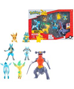 Alternative view of Pokemon Set Garchomp Lucario Exclusivo