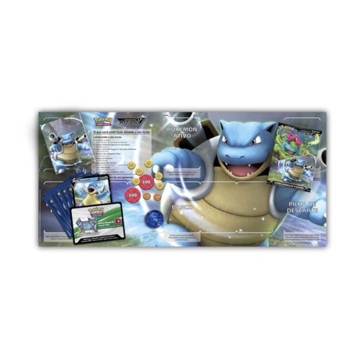Pokemon TCG Deck Blastoise V Ingles - Imagen 2