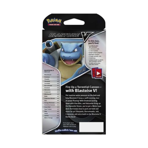 Pokemon TCG Deck Blastoise V Ingles - Imagen 4