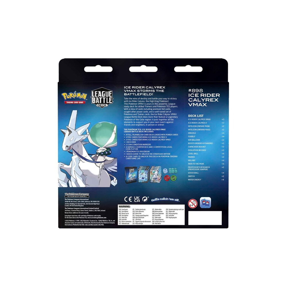 Pokemon TCG Calyrex VMax League Battle Decks - Imagen 6