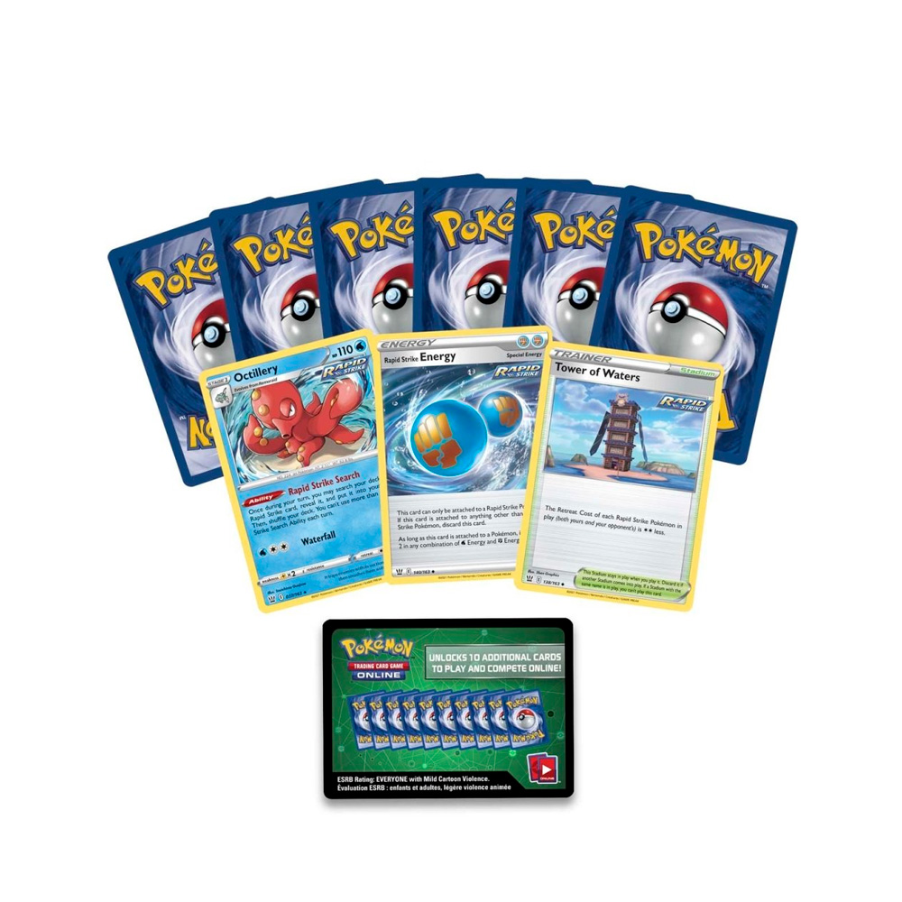 Pokemon TCG Rapid Strike Urshifu Vmax League Battle Decks - Imagen 4