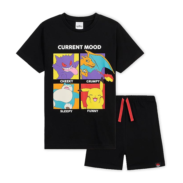 POKEMON CONJUNTO POLO SHORT COD4