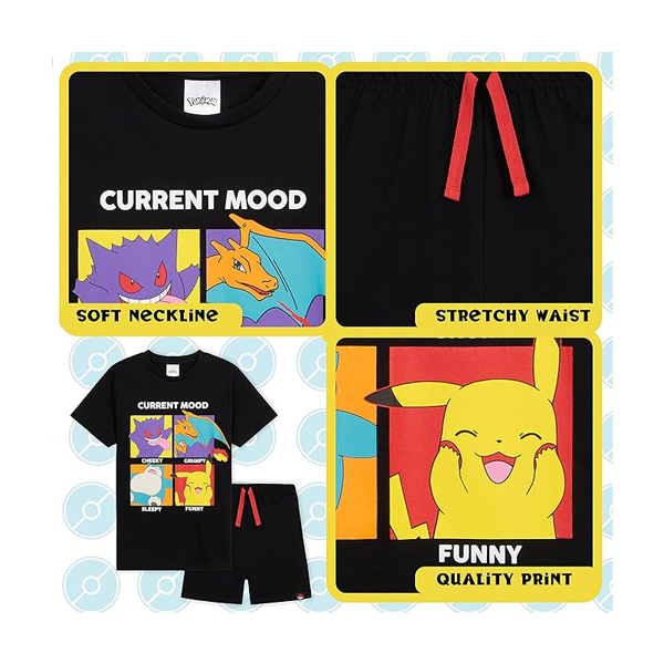POKEMON CONJUNTO POLO SHORT COD4 - Imagen 5