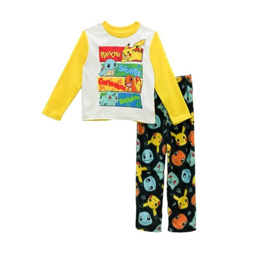 Pokemon Pijama Buzo Polar Kanto Talla 4