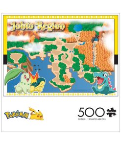 POKEMON ROMPECABEZA JOHTO REGION 500 PIEZAS