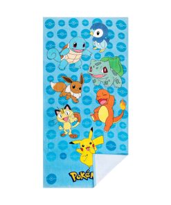Alternative view of POKEMON TOALLA POKEMON KANTO BLUE