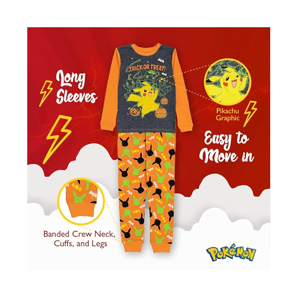 Pokemon Ropa Halloween Talla 4 - Imagen 3