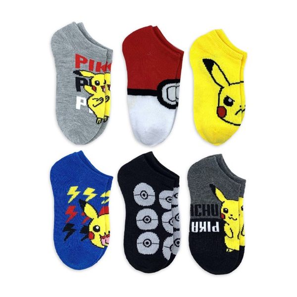 POKEMON 6 PARES DE MEDIAS