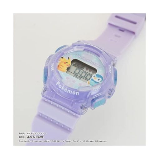POKEMON RELOJ DIGITAL PIKACHU  PIPLUP JAPON - Imagen 5