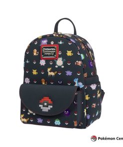 Alternative view of MOCHILA LOUNGEFLY POKEMON CENTER PIXEL