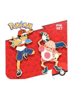 Alternative view of POKEMON ASH AND MR. MIME ENAMEL PIN SET