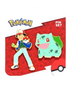 Alternative view of Pokemon Ash And Bulbasaur Pin Set