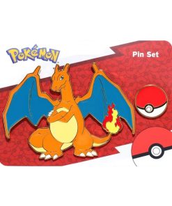 Alternative view of Pokemon Charizard And Pokebal Pin Set