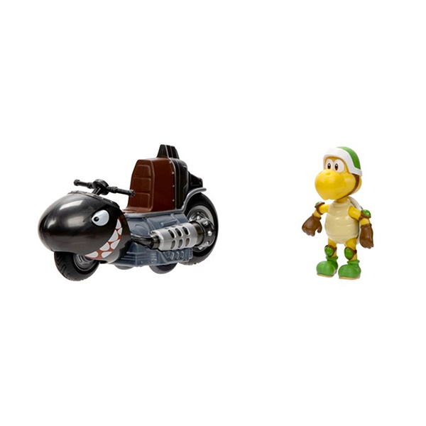 Super Mario Bros Movie Koopa Troopa con Kart de Fricción - Imagen 5