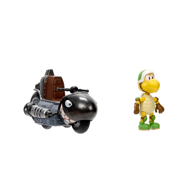 Super Mario Bros Movie Koopa Troopa con Kart de Fricción - Imagen 4