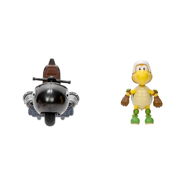 Super Mario Bros Movie Koopa Troopa con Kart de Fricción - Imagen 3