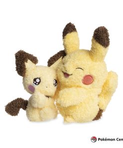 POKEMON CENTER PELUCHE PIKACHU PICHU LOVE