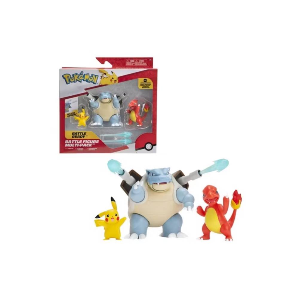 Pokemon Jazwares Blastoise Charmeleon Pikachu