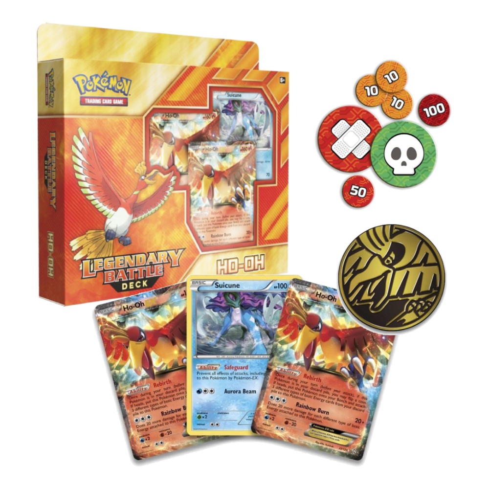 Pokemon Tcg Ho Oh Legendary Battle Deck Ingles