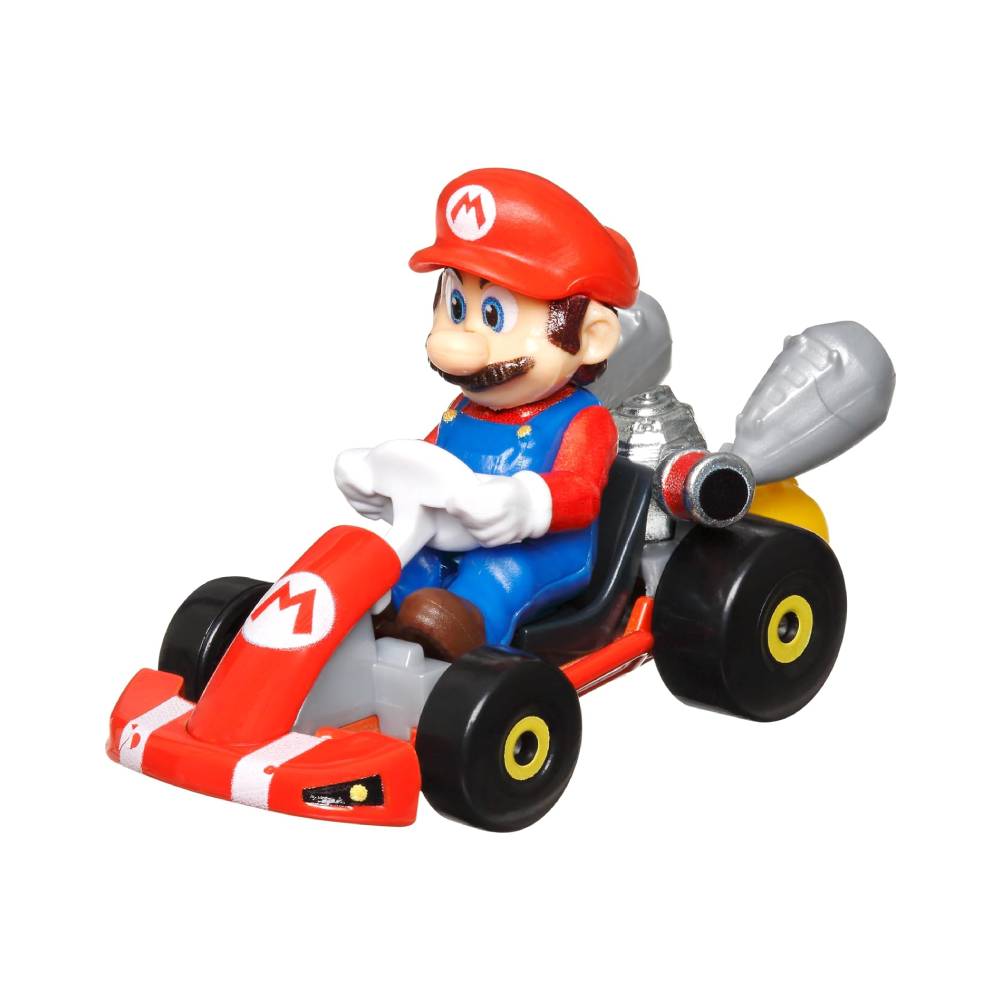 Hot Wheels Mario Kart Pack 4 Vehiculos Pelicula - Imagen 4