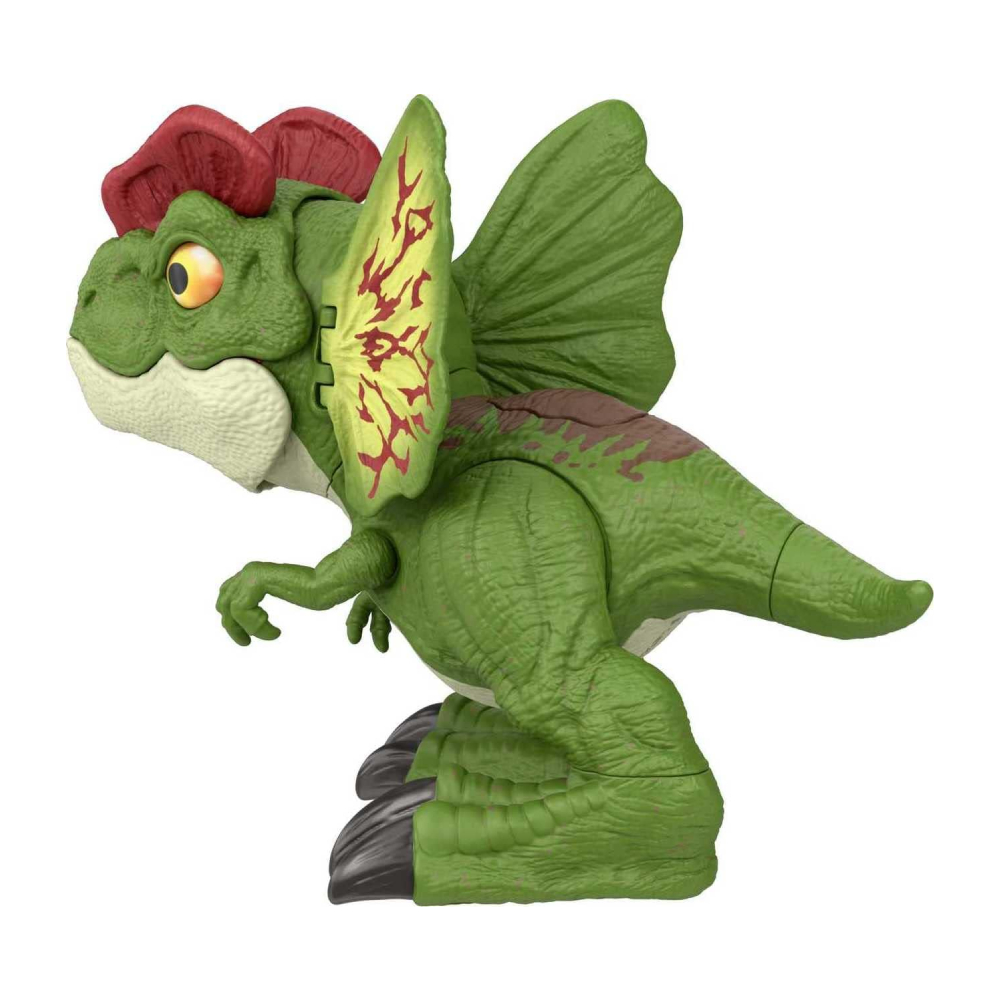 Mattel Jurassic World Dinosaurio Desencadenado Dilophosaurus - Imagen 4