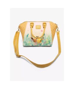 Alternative view of Pokemon Loungefly Eevee Y Pikachu Satchel Bag