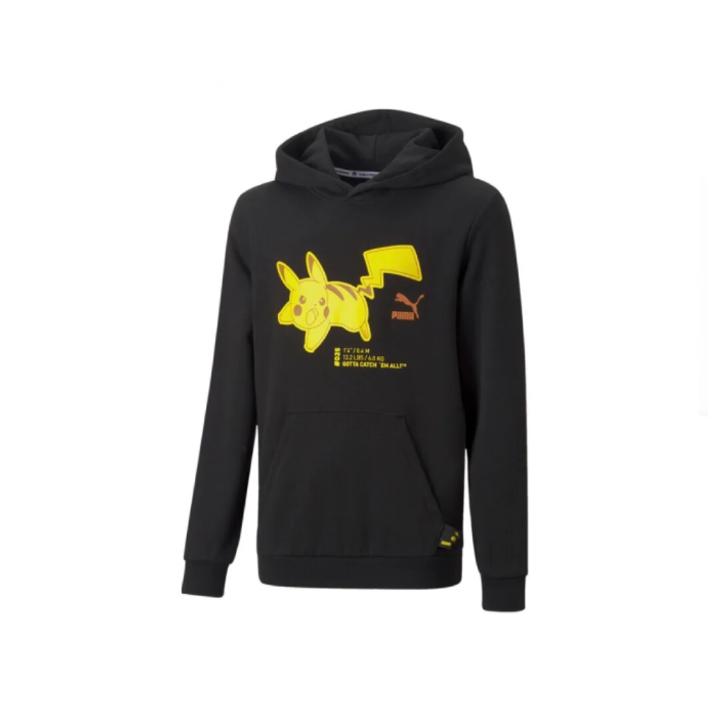 Polera con Capucha Pikachu Talla S Niños