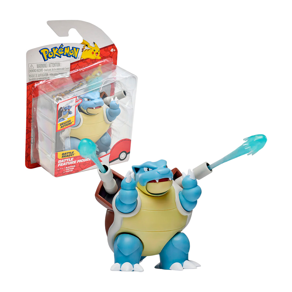 Pokemon Figura Jazwares Articulable Blastoise
