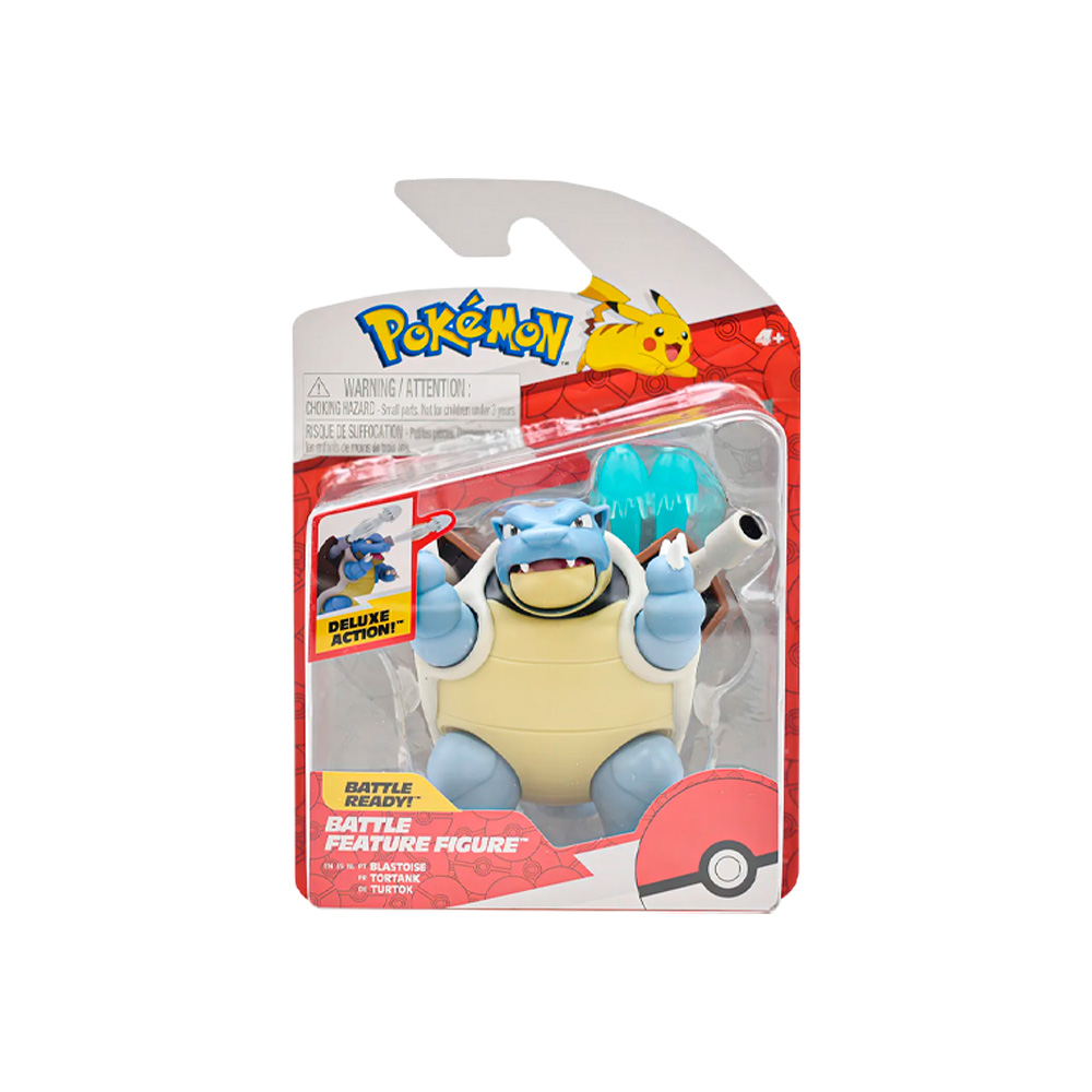 Pokemon Figura Jazwares Articulable Blastoise - Imagen 3