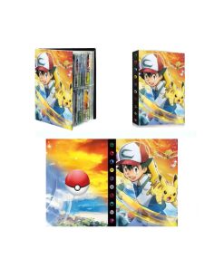 Alternative view of Folder 4 Bolsillos Capacidad 240 Cartas Ash Pikachu