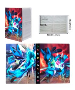 Alternative view of Folder 4 Bolsillos Capacidad 240 Cartas Lucario