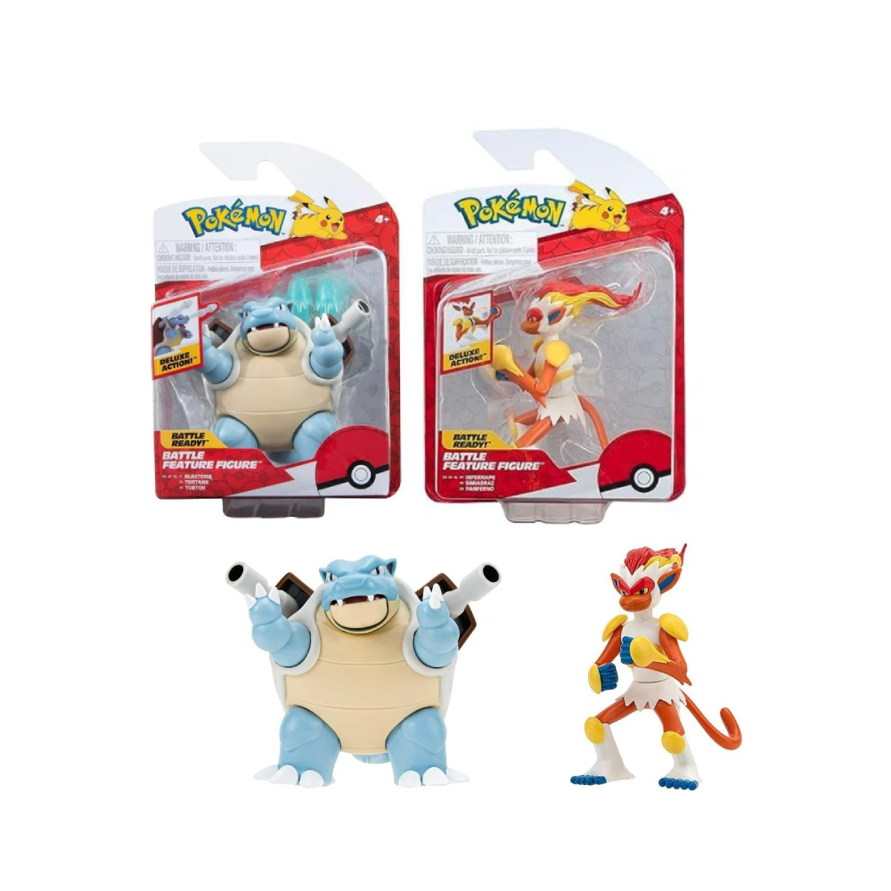 Pokemon Jazwares Pack Blastoise Infernape