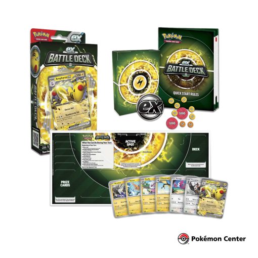 Pokemon TCG Ampharos EX Battle Deck Ingles