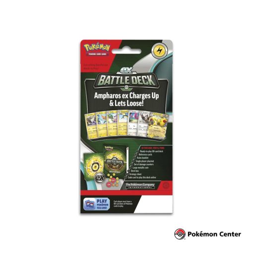 Pokemon TCG Ampharos EX Battle Deck Ingles - Imagen 5