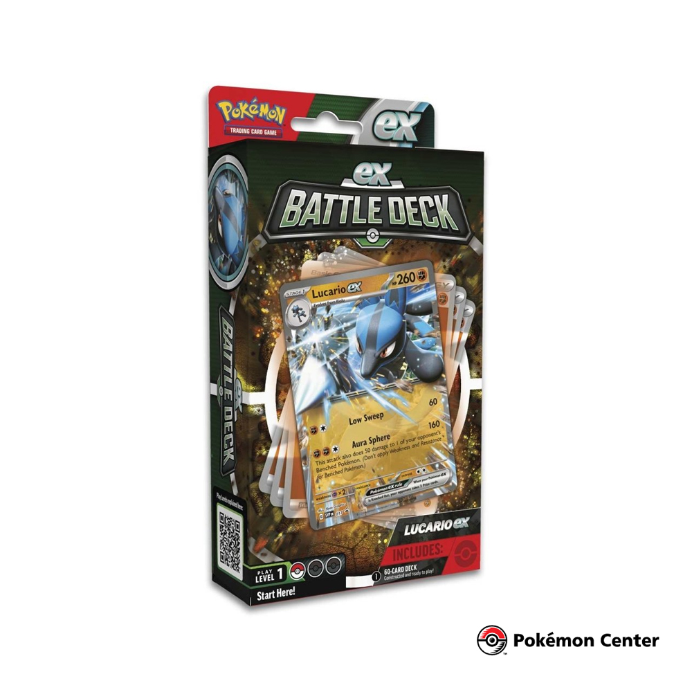 Pokemon TCG Lucario EX Battle Deck Ingles - Imagen 3