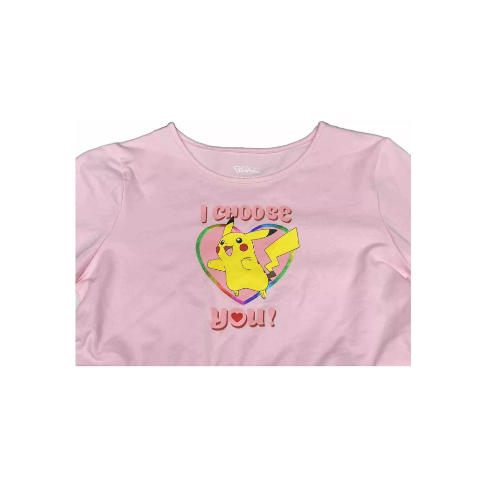Pokemon Vestido Niñas Pikachu Talla M - Imagen 4