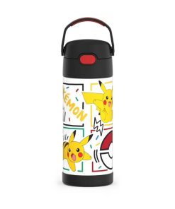 Thermos  Pokemon 14 Onzas Exclusivo White Pikachu