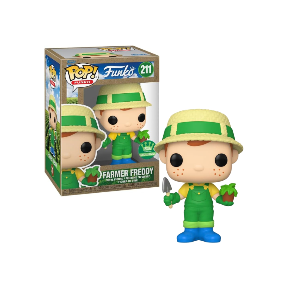 Funko Pop 211 Farmer Freddy Exclusive Earth Day