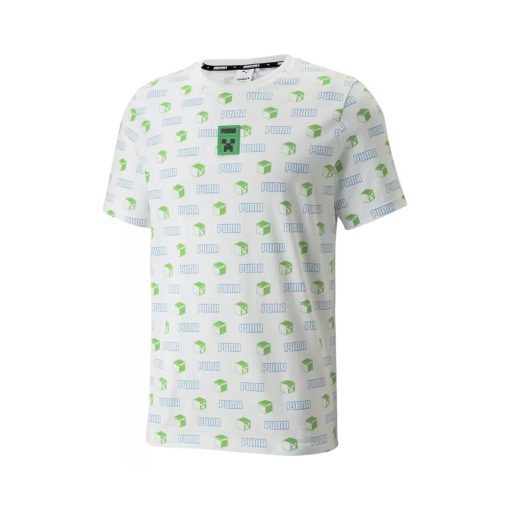Puma Polo X Minecraft Aop Crew Neck Hombre Talla S/M
