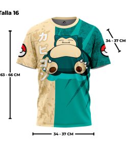 Alternative view of Polo Deportivo Exclusivo Snorlax Talla 16