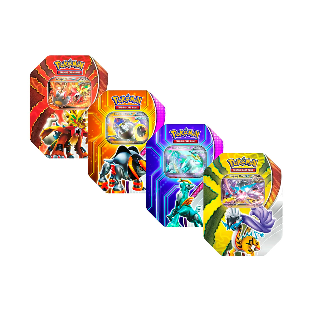 Pokemon TCG Paradox Destinies Tin Random Español - Imagen 2