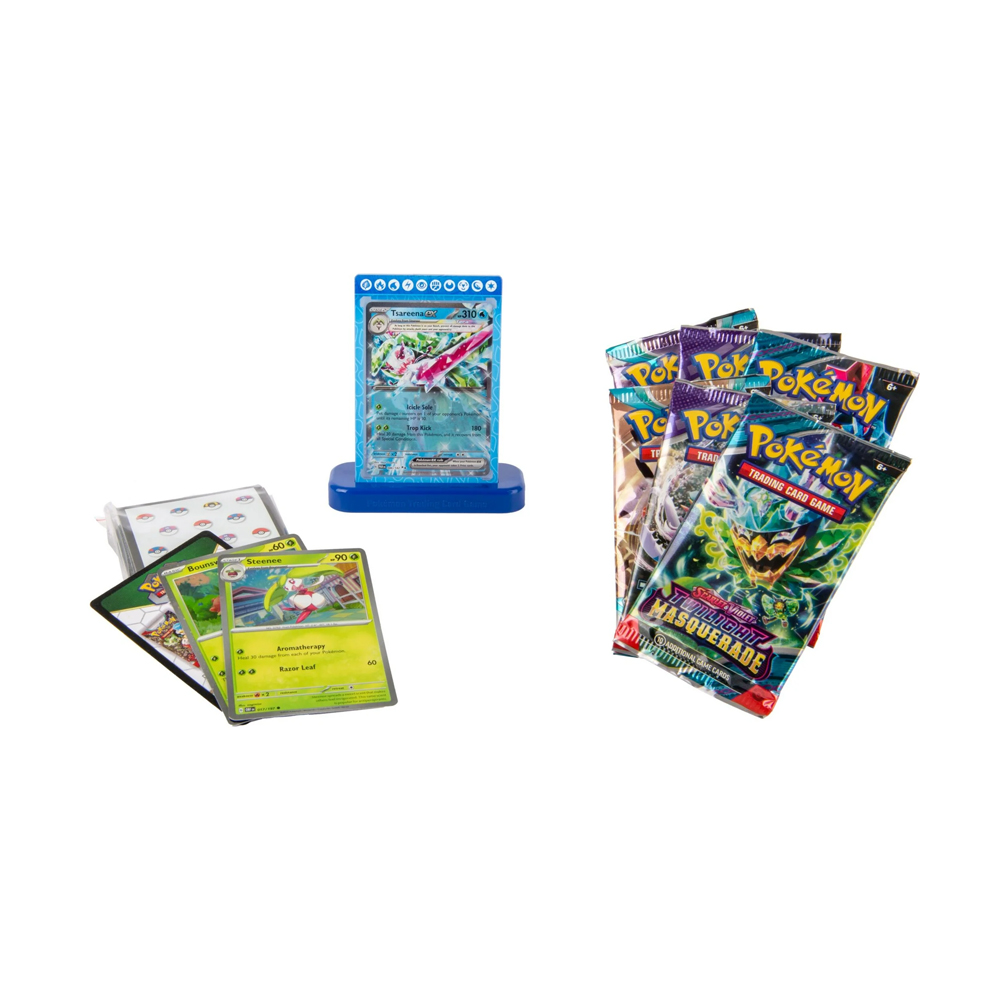 Pokemon TCG Tsareena Ex Premium Coleccion Ingles - Imagen 2