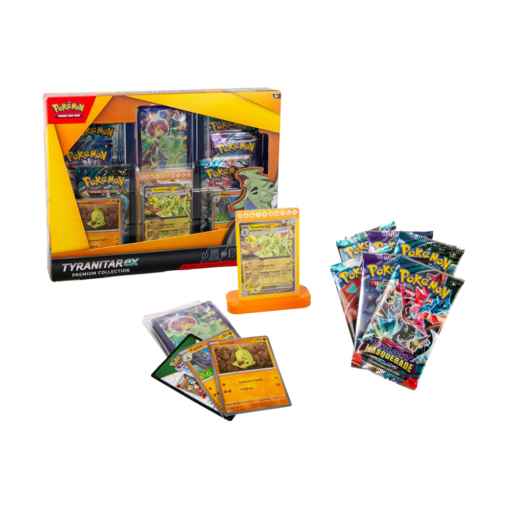 Pokemon TCG Tyranitar Ex Premium Coleccion Ingles